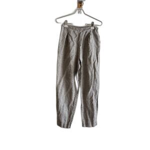 Jan Wilson Studio Pull-on Linen Pants (Small)